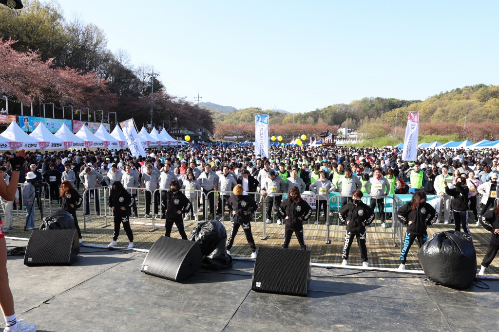 대청호 벚꽃길 마라톤 대회 이미지(1)
