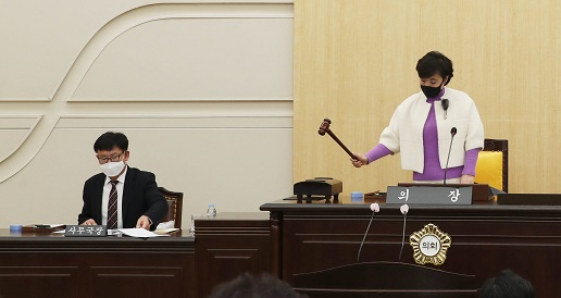 대전 동구의회, 제255회 임시회 폐회 이미지(1)
