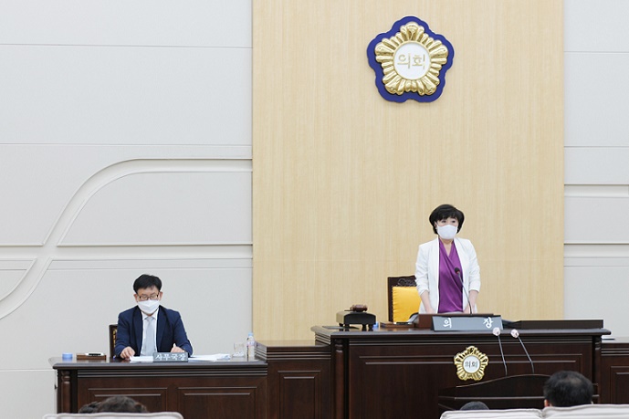 대전 동구의회, 제257회 정례회 개회 이미지(1)
