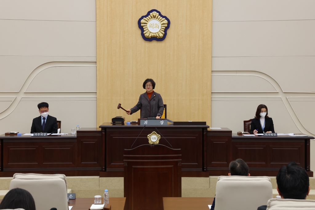 대전 동구의회, 제270회 임시회 개회 이미지(1)