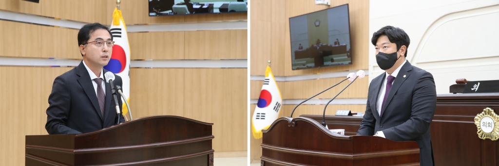 대전 동구의회, 제9대의회 첫 구정질문 실시 이미지(1)