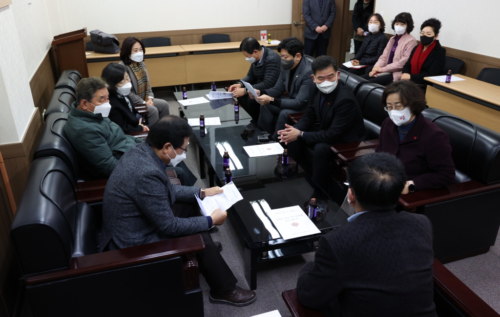 대전 동구의회 의장단 새해 맞이 기관 · 단체 방문 이미지(2)