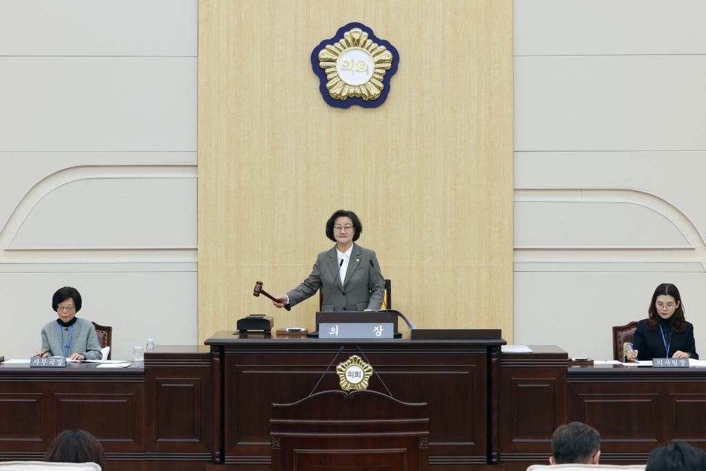 대전 동구의회, 제276회 정례회 개회 이미지(1)
